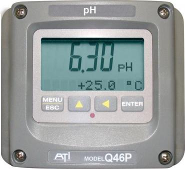Q46P/R Анализатор pH/ОВП (окислительно-восстановительный потенциал)
